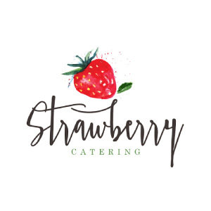 Strawberry Catering logo